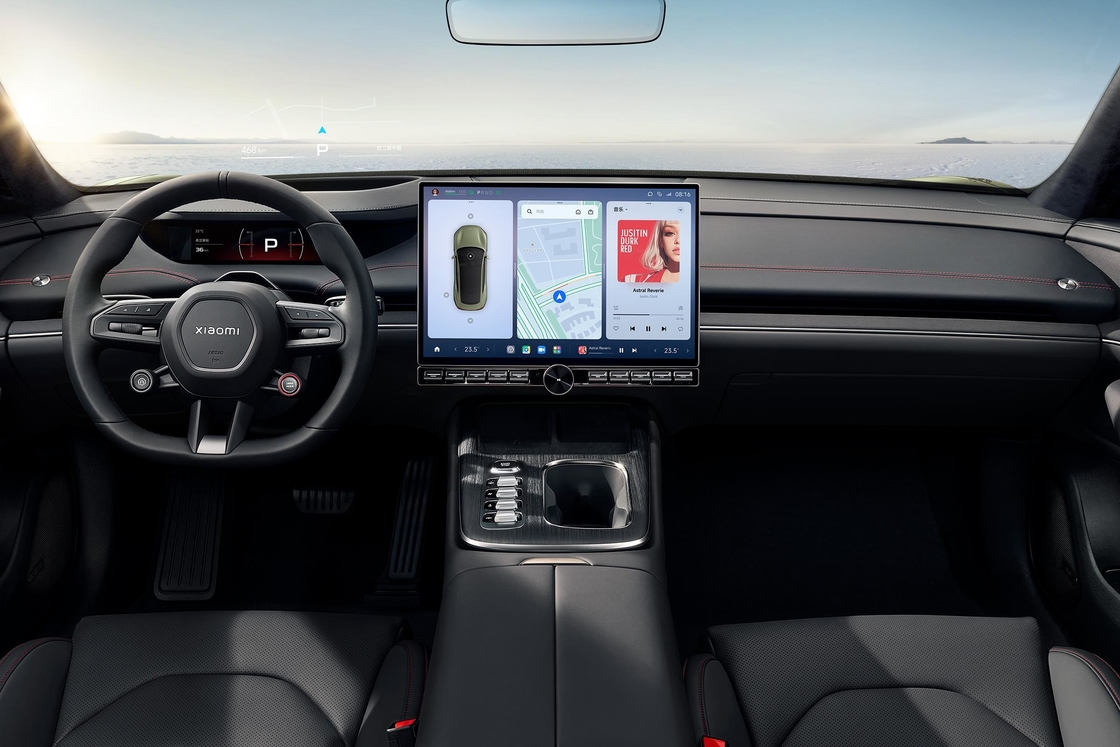 XIAOMI SU7 Sedan AWD Toutes les roues motrices SUV électrique 800km 101kWh PS 495kw/838nm R19