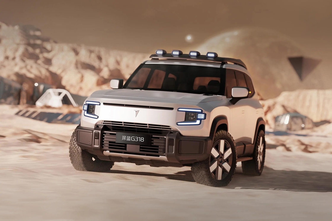 Changan DeepBlue Shenlan G318 4 roues Suv électrique hybride à carburant 4 roues tout-terrain Ev Car Nouveau véhicule énergétique