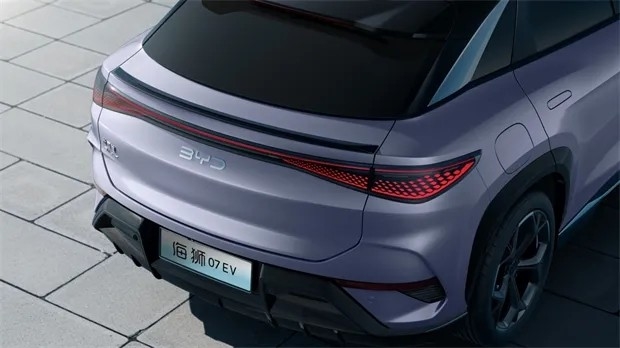 Voiture électrique de luxe BYD à gauche BYD Sea Lion 07 EV Charge rapide 0,42 heures