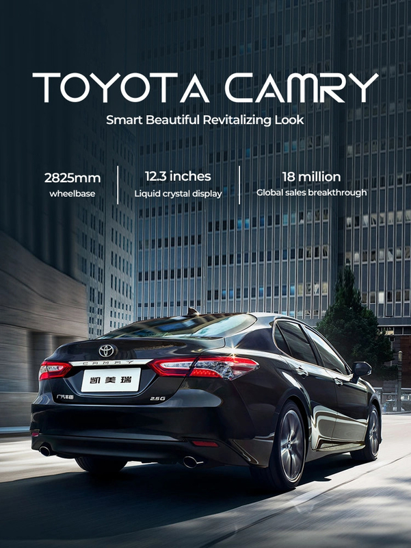 Voiture hybride Toyota Camry de luxe de taille moyenne Volant avant 150 ch