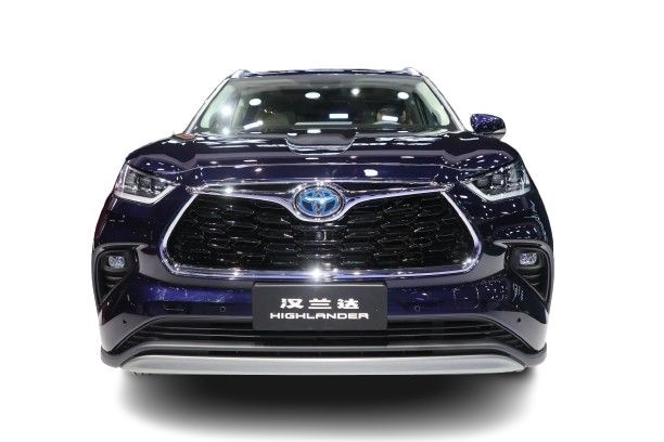 4 portes 5 places Toyota Highlander voiture avec carburant turbocompressé et système hybride