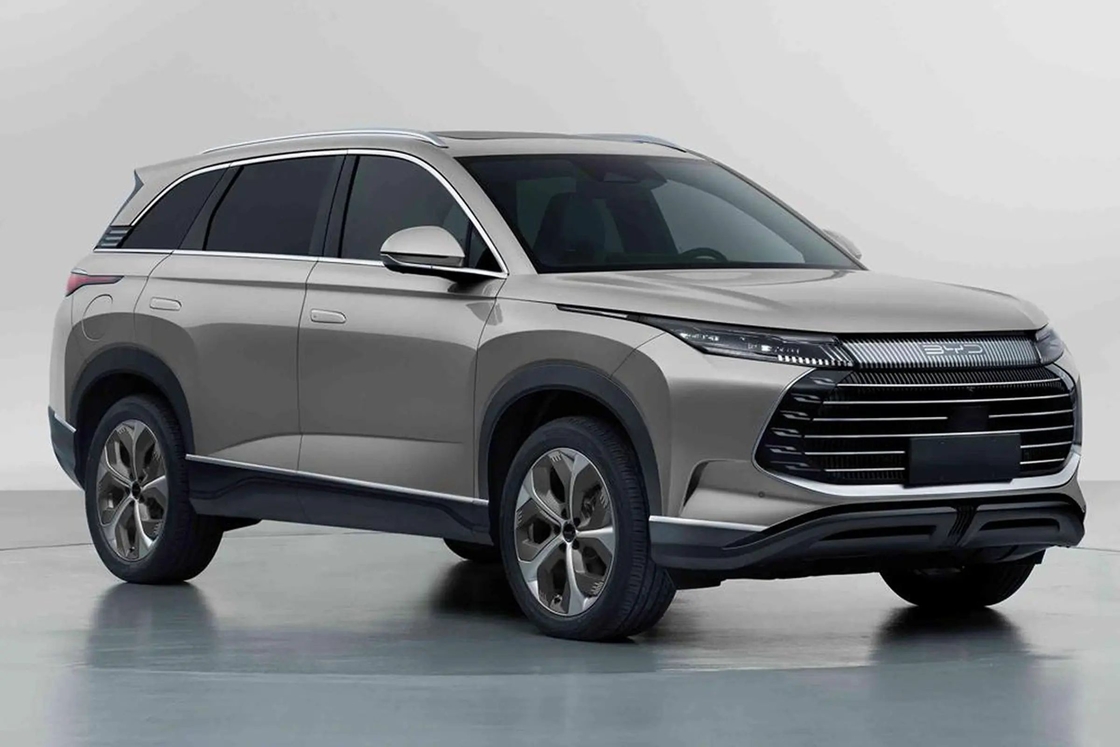 BYD Frigate 07 EV avec écran multimédia de commande centrale