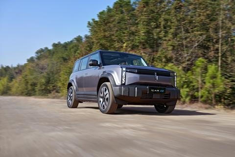 150 km/h Volant à gauche Voiture électrique Chery iCAR 03 Avec une expérience de conduite confortable