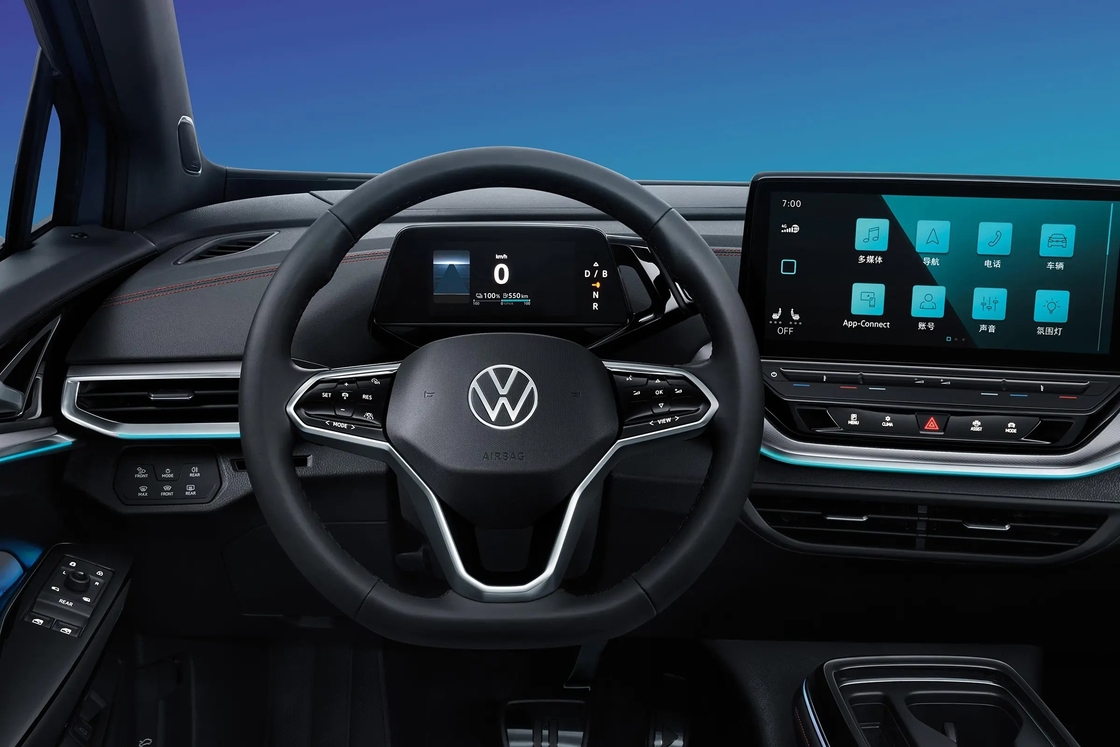 Volkswagen ID.4 Le VUS électrique avec des commandes intuitives et un grand écran d'infodivertissement