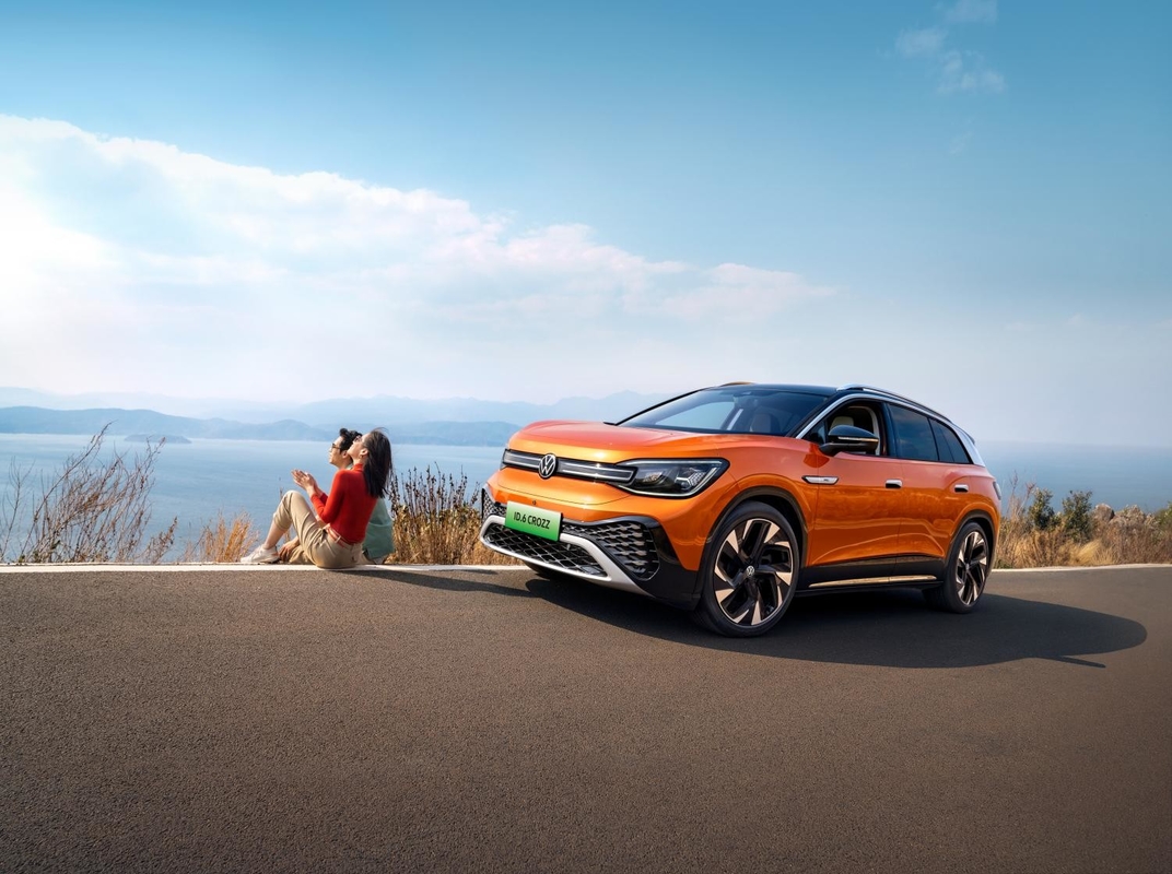 VW ID6 SUV Nouveau véhicule électrique voitures utilisées 7 sièges ID 6 Crozz PRO voitures électriques pour Volkswagen