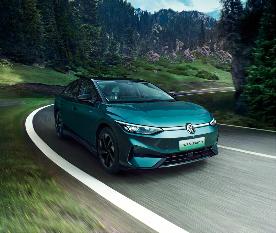 Capacité de sièges de voiture électrique pure Volkswagen EV ID7 Sedan type 5