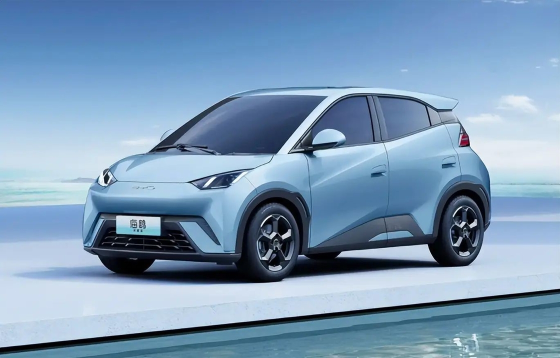 5 portes 4 places BYD voiture électrique Hatchback Seagull Transmission automatique à une vitesse