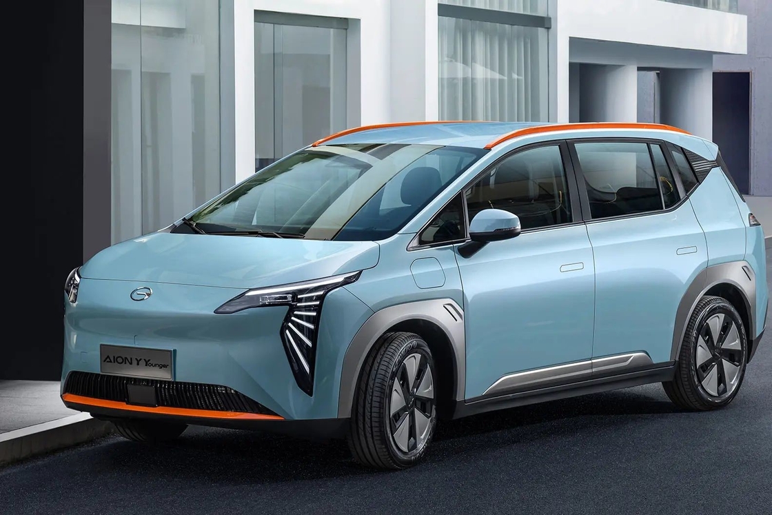 Auto électrique peu utilisée Aion Y avec l'appui d'une entreprise publique et un service après-vente garanti