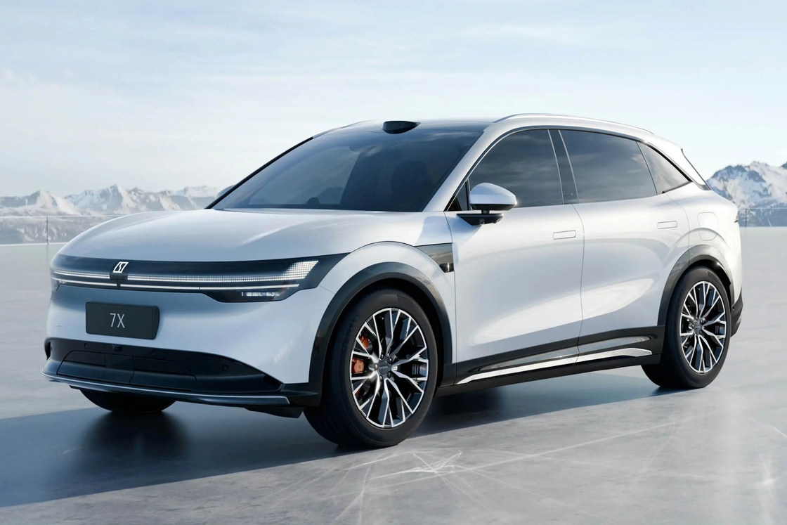 Zeekr 7X 2024 2025 4 roues motrices Pure Electric Long Range SUV 210km/h Haute vitesse gauche Nouveau modèle Zeekr 7X Nouvelle voiture