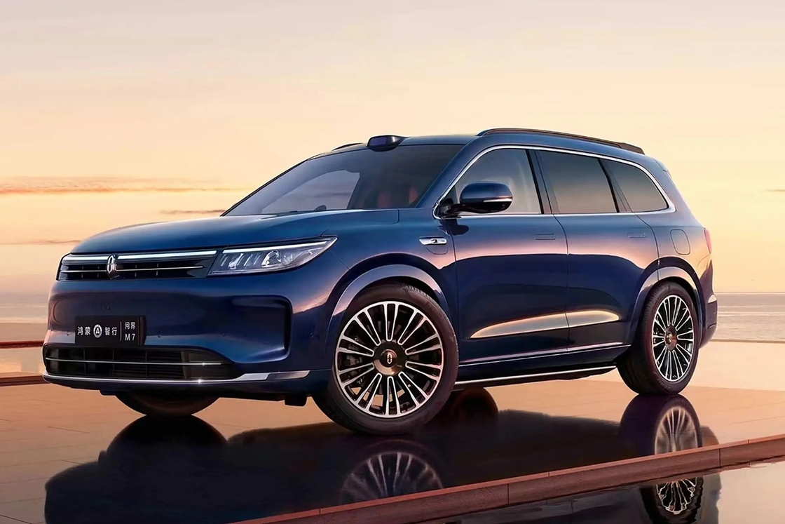 2024 Aito Wenjie M7 voiture électrique pure SUV de luxe 1,5T longue portée AITO M5 M7 M9 en stock
