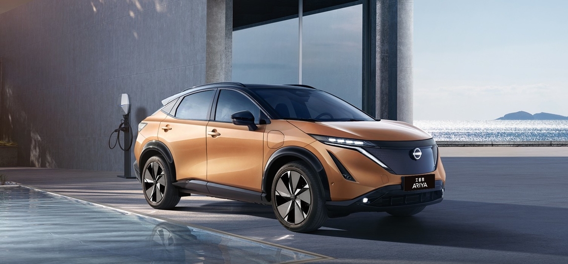 Version anglaise DC Fast Charge Moteur à grande vitesse Ariya Intelligent SUV de luxe voiture électrique pure