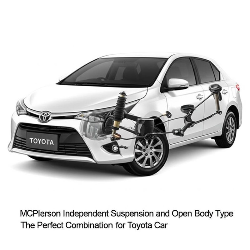 Suspension indépendante McPherson et type de carrosserie ouverte : la combinaison parfaite pour les voitures Toyota
